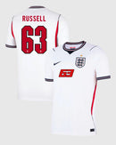 Inglaterra Jersey Futbol George Russell Fanmade 2026