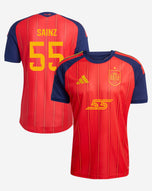 España Jersey Futbol Carlos Sainz Fanmade 2026