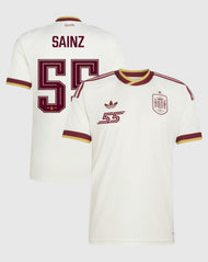 España Jersey Visita Futbol Carlos Sainz Fanmade 2026