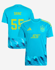 España Jersey Portero Futbol Carlos Sainz Fanmade 2026