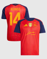 España Jersey Futbol Fernando Alonso Fanmade 2026 - 2 Estrellas