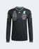 Mercedes AMG Petronas Playera Manga Larga Authentic Oficial 2025 - Negro