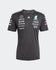 Mercedes AMG Petronas Playera Oficial 2025 - Negro/Blanco