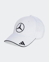 Mercedes AMG Petronas Gorra Oficial 2025 - Negro/Blanco
