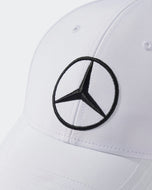 Mercedes AMG Petronas Gorra Oficial 2025 - Negro/Blanco