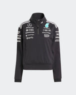 Mercedes AMG Petronas Sueter Mujer Cierre 1/4 Oficial 2025