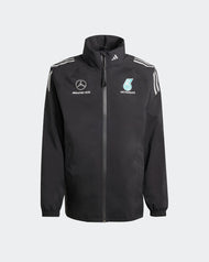 Mercedes AMG Petronas Chamarra Impermeable Mechanics Oficial 2025