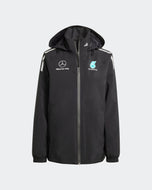 Mercedes AMG Petronas Chamarra Impermeable Mujer Mechanics Oficial 2025