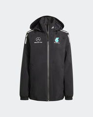 Mercedes AMG Petronas Chamarra Impermeable Mujer Mechanics Oficial 2025