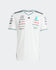 Mercedes AMG Petronas Playera Authentic Oficial 2025 - Blanco