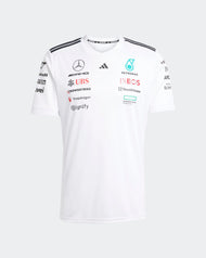 Mercedes AMG Petronas Playera Oficial 2025 - Negro/Blanco