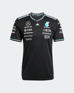 Mercedes AMG Petronas Playera Authentic Oficial 2025 - Negro
