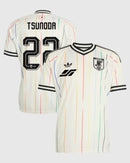 Japón Jersey Visita Futbol Yuki Tsunoda Fanmade 2026