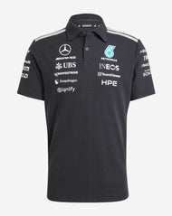 Mercedes AMG Petronas Polo Oficial 2026 - Negro
