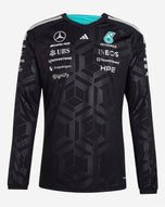 Mercedes AMG Petronas Official Long-Sleeve T-Shirt 2026 - Black