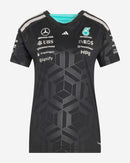 Mercedes AMG Petronas Playera Mujer Oficial 2026 - Negro