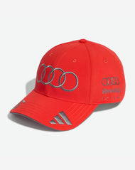 Audi F1 Gorra Gabriel Bortoleto Oficial 2026 - Rojo