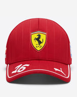 Ferrari Gorra Charles Leclerc Oficial 2025