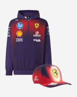 Ferrari Combo Gorra/Hoodie Oficial 2026 - GP China