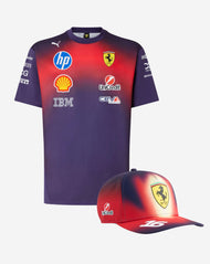 Ferrari Combo Gorra/Playera Oficial 2026 - GP China