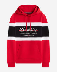 Cadillac F1 Hoodie TH Script Oficial 2026 - Rojo