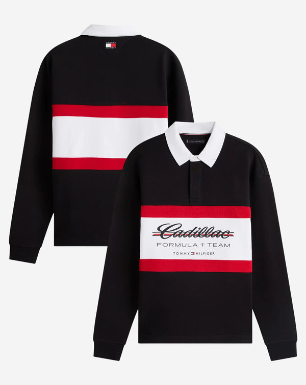 Official Cadillac F1 Long Sleeve Polo TH 2026