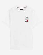 Cadillac F1 Playera TH Logos Oficial 2026 - Blanco