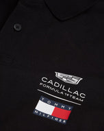Cadillac F1 Polo TH Logos Oficial 2026 - Negro