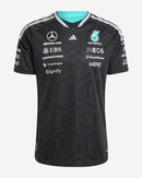 Mercedes AMG Petronas Playera Authentic Oficial 2026 - Negro