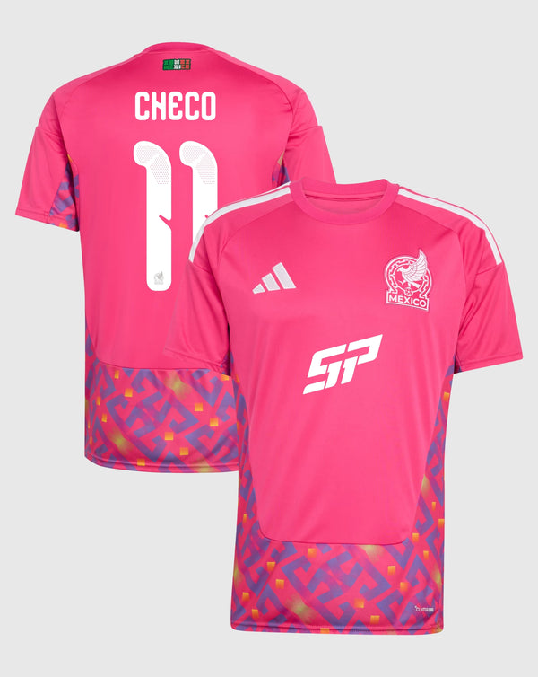 Mexico Home Goalkeeper Soccer Jersey Sergio "Checo" Perez Fanmade 2026