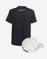 Mercedes AMG Petronas Combo Gorra/Playera Mexico GP Oficial 2025