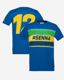 Ayrton Senna Playera #12 - Azul