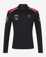 Haas F1 Team Suéter Zip 1/4 Oficial 2026