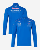 Alpine F1 Team Suéter Zip 1/4 Oficial 2026