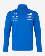 Alpine F1 Team Suéter Zip 1/4 Oficial 2026