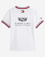 Cadillac F1 Playera Mujer Oficial 2026 - Blanco