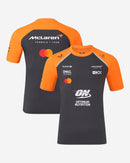 McLaren Playera Oficial 2025 - Papaya/Gris