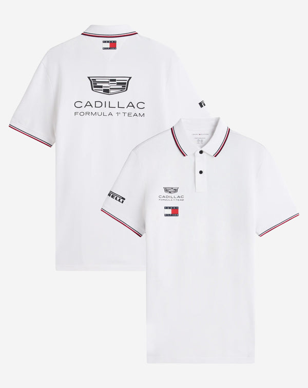 Cadillac F1 Official Polo 2026 - White