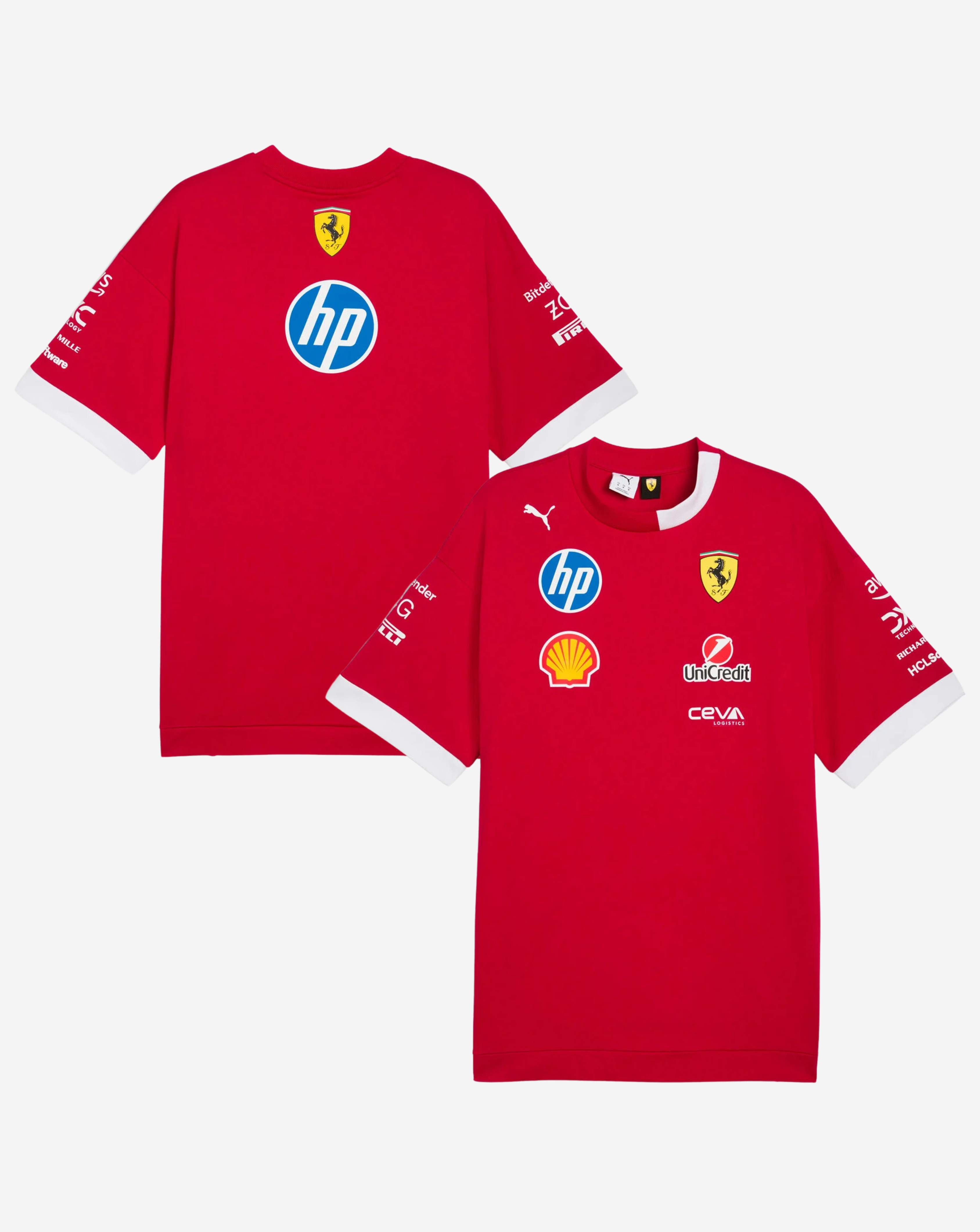 Ferrari Playera Oversize Oficial 2025